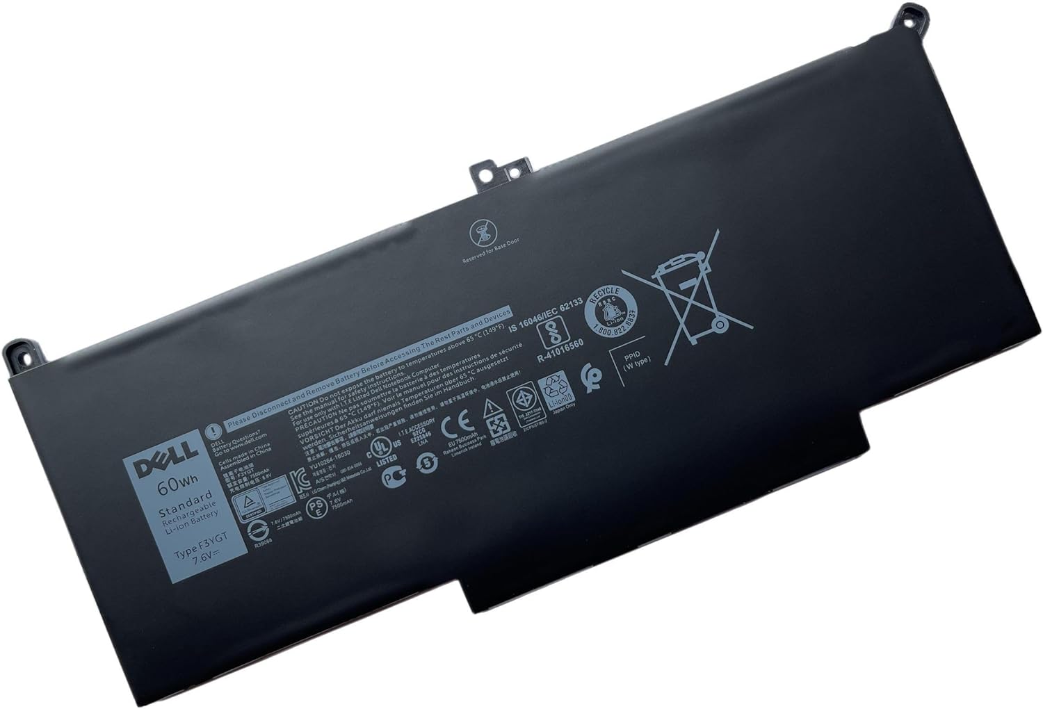 F3YGT 4 Cell lithium Battery